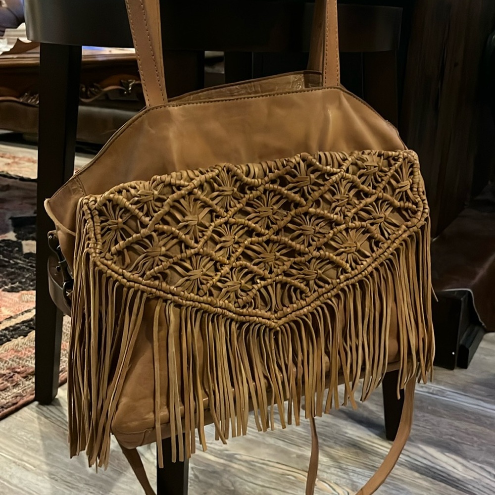 all leather tote bag.